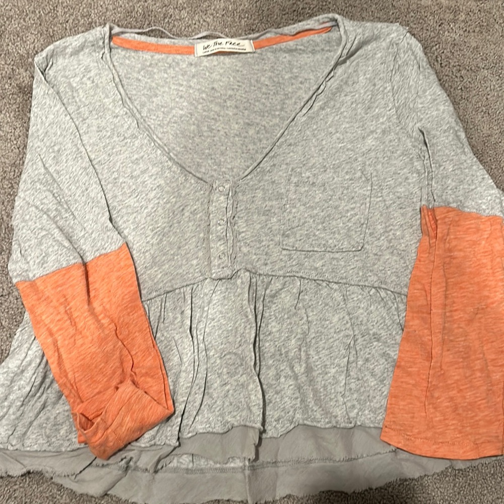 We the Free cropped shirt